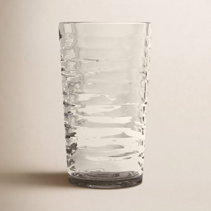 Celise Foundry Acrylic Drinking Glass - Grey - 20.6 oz (Set of 6)