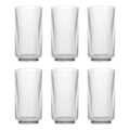 Laya Fluted Acrylic Drinking Glass (Set of 6)